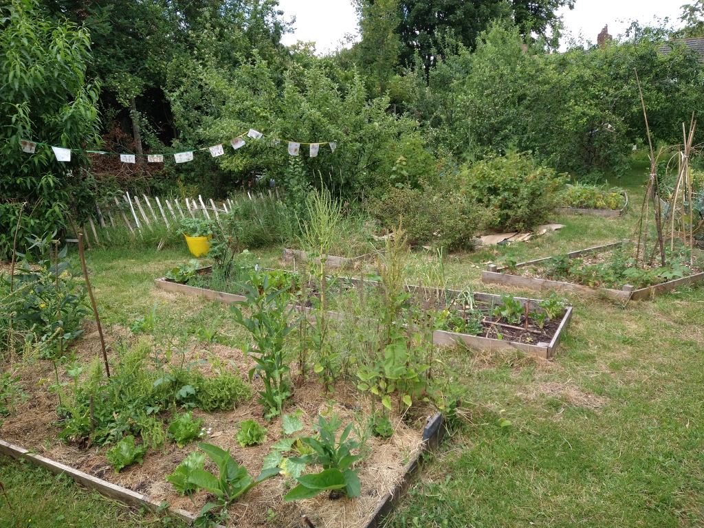 Riverbank Community Garden off Barlow Moor Road in south Manchester